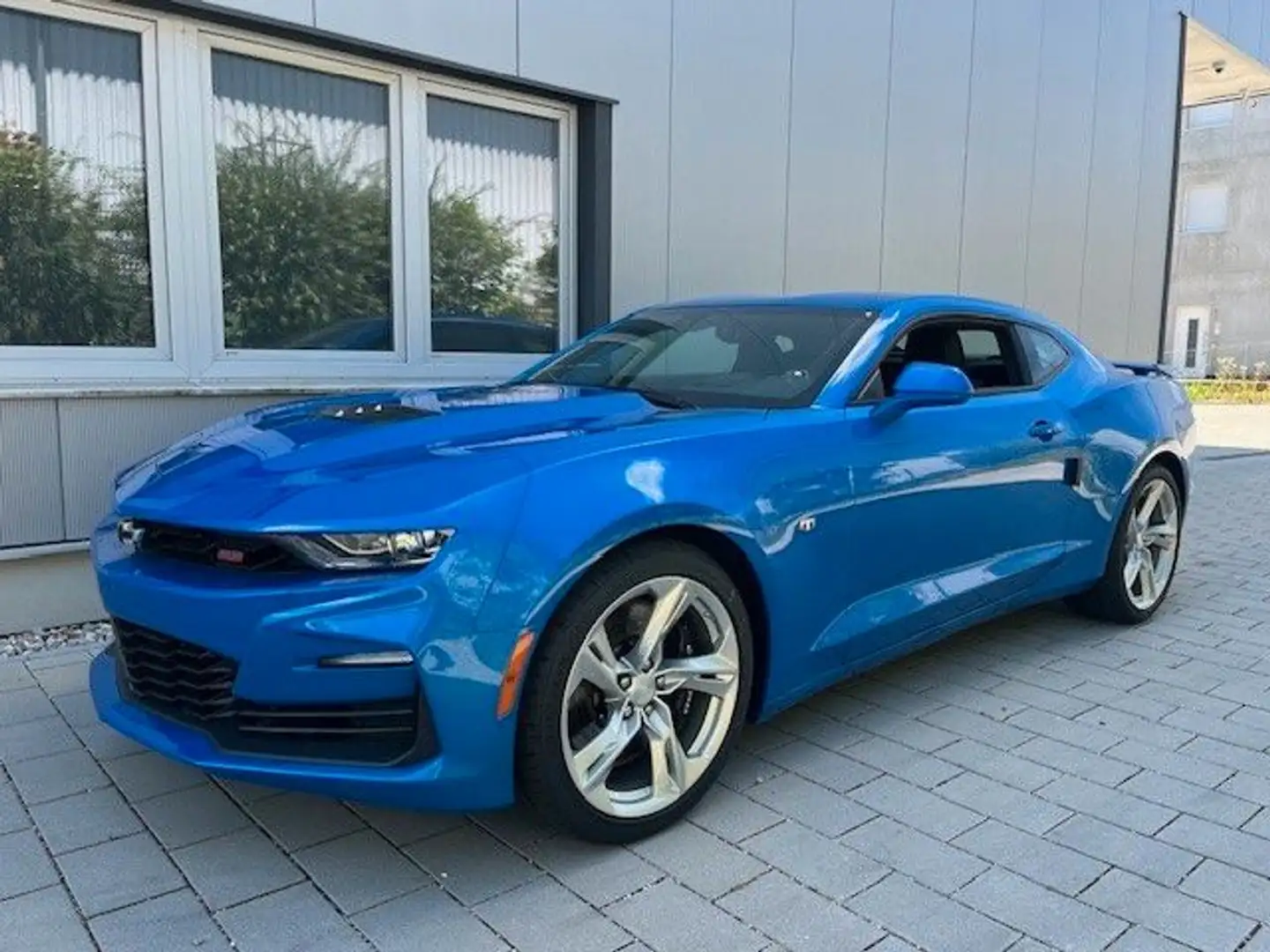 Chevrolet Camaro Coupe SS 6.2 V8 Klappe-Recaro 3.99% Blau - 1