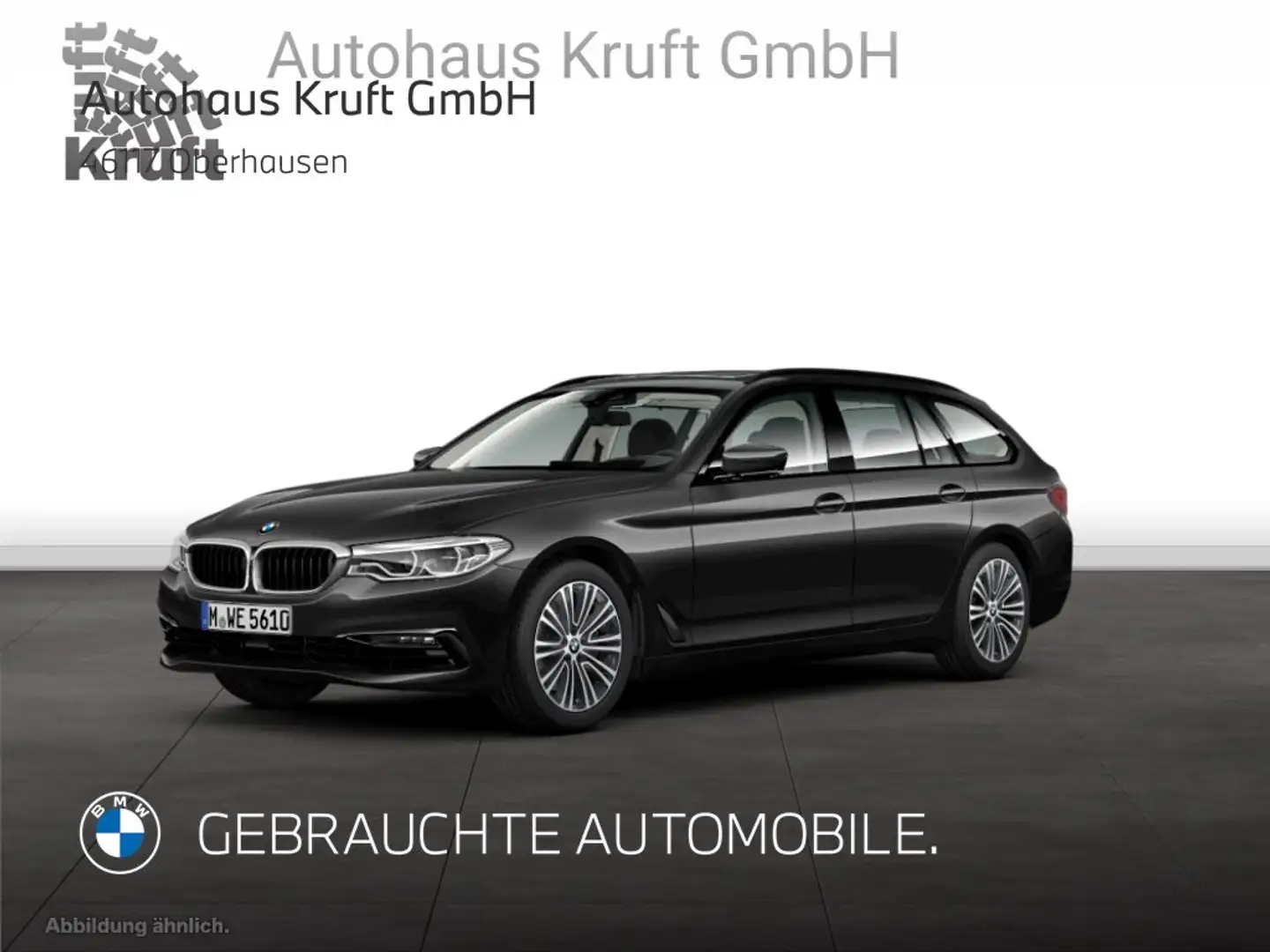 BMW 530 d xDrive Touring SPORT LINE+PANO+AHK+STANDHZ+HUD Schwarz - 2