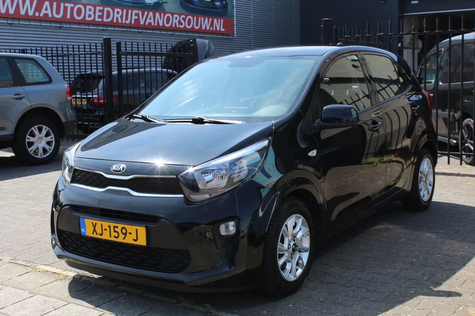 Kia Picanto 1.0 CVVT ComfortPlusLine Navigator Navigatie Camer Zwart - 2