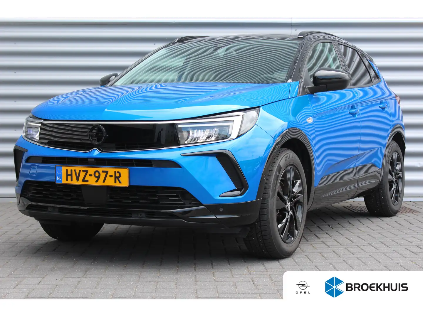 Opel Grandland 1.2 TURBO 130PK LEVEL 4 GS AUTOMAAT / NAVI / LEDER Blauw - 1