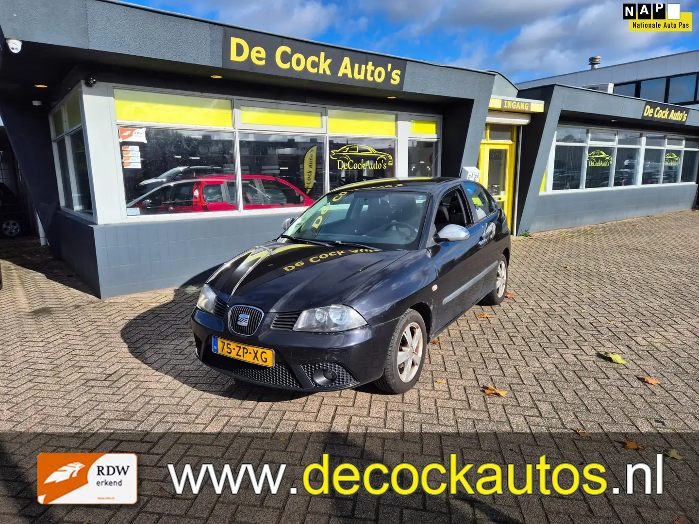 SEAT Ibiza 1.6-16V Freestyle/APK 11-2026 Noir - 1