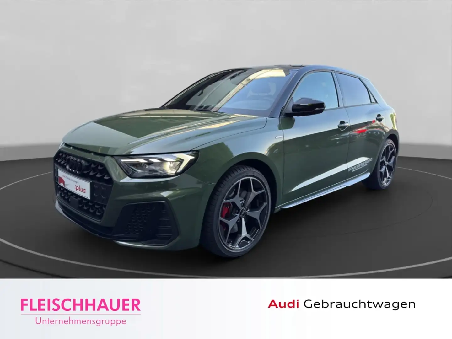 Audi A1 Sportback 40 TFSI S line NAVI LED CARPLAY GRA Grün - 1