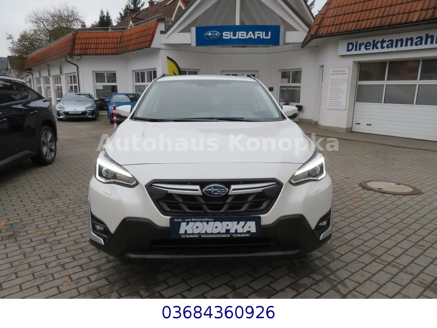 Subaru XV 2.0ie Lineartronic 4WD mit AHK Garantie 4,99% Weiß - 2