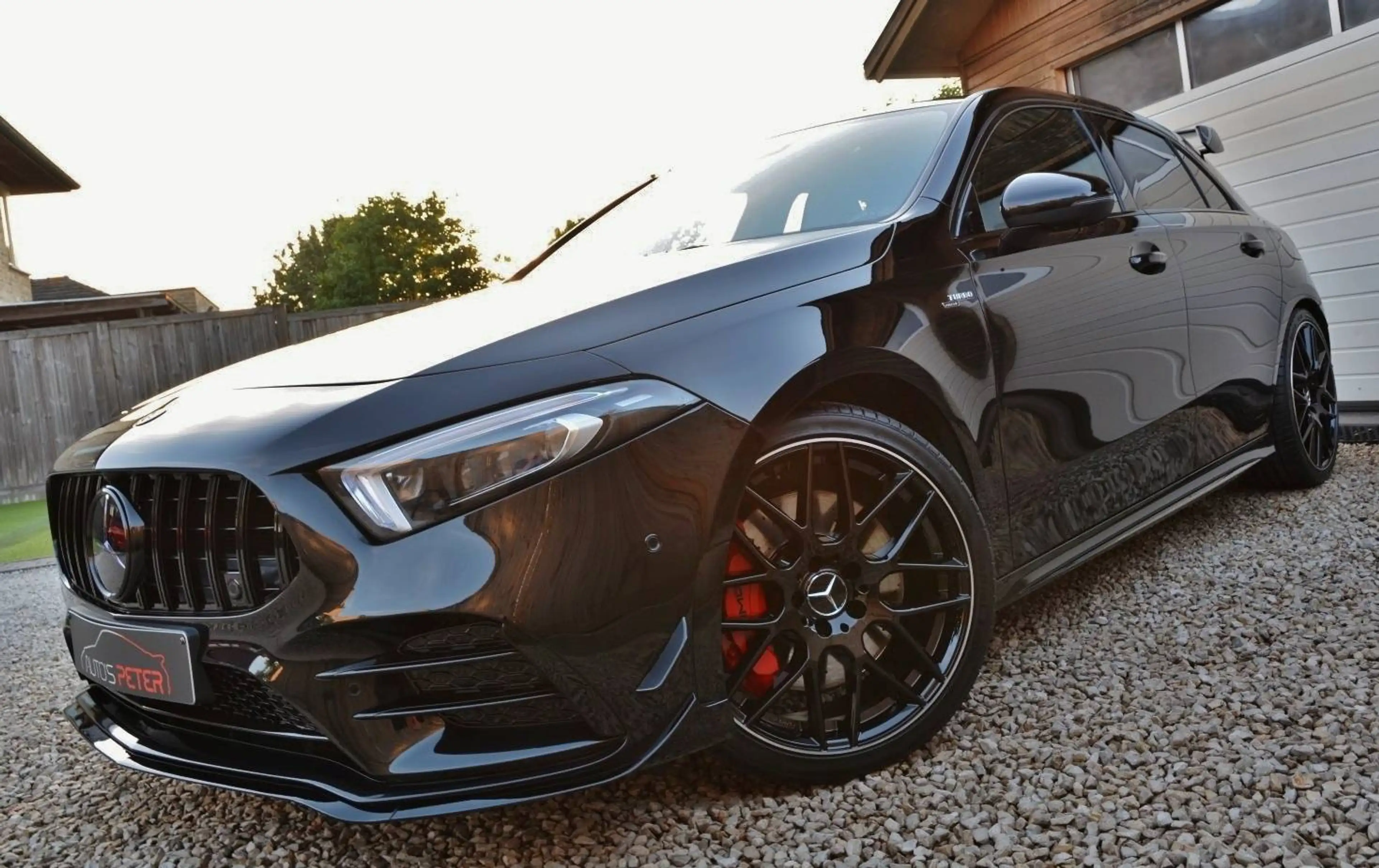 Mercedes-Benz A 35 AMG A 35 AMG 4-Matic **LOOK A45 AMG**PERFORMANCE ZETELS** FULL BLACK** — photo 2