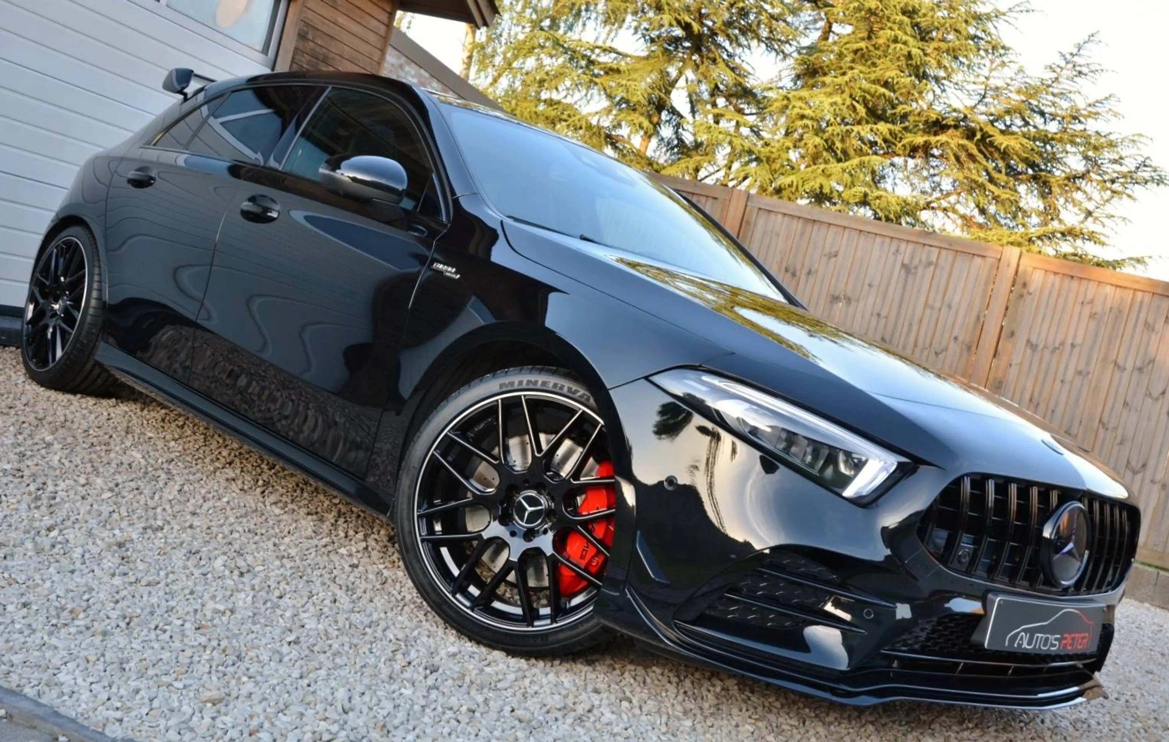 Mercedes-Benz A 35 AMG A 35 AMG 4-Matic **LOOK A45 AMG**PERFORMANCE ZETELS** FULL BLACK** — photo 3