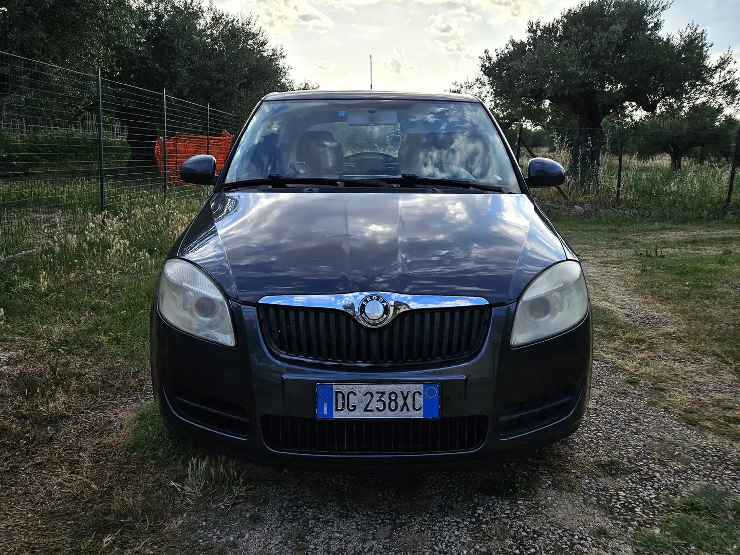 Skoda Fabia Fabia II 2007 Berlina 1.2 Style 70cv Grau - 1