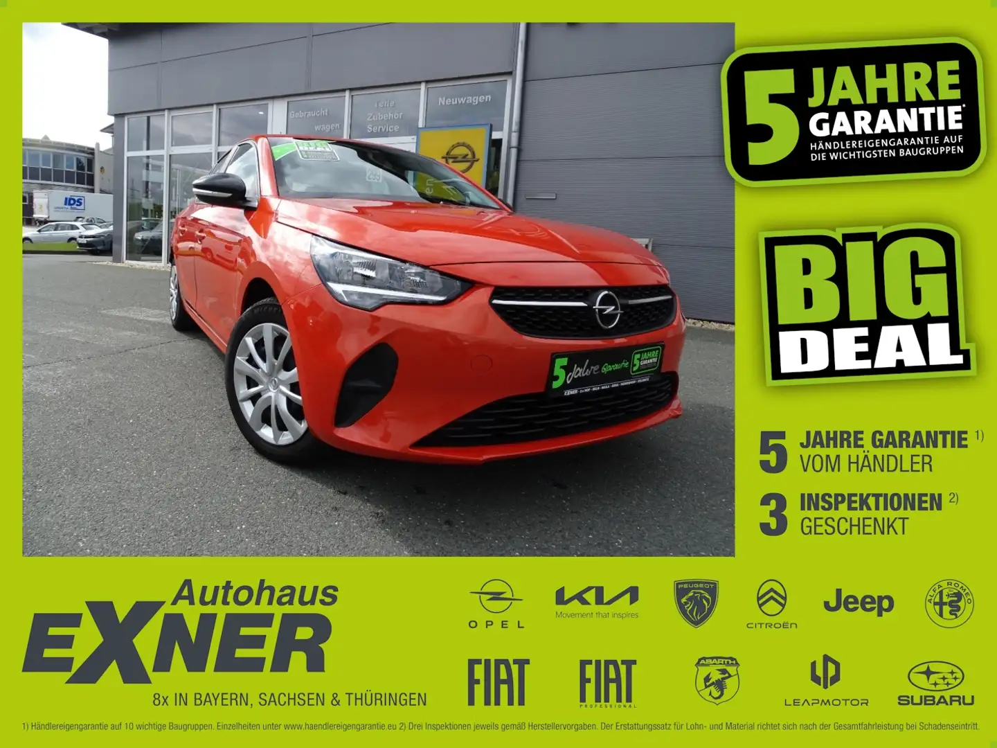 Opel Corsa F  -e Klimaaut., Batteriezertifikat Naranja - 1