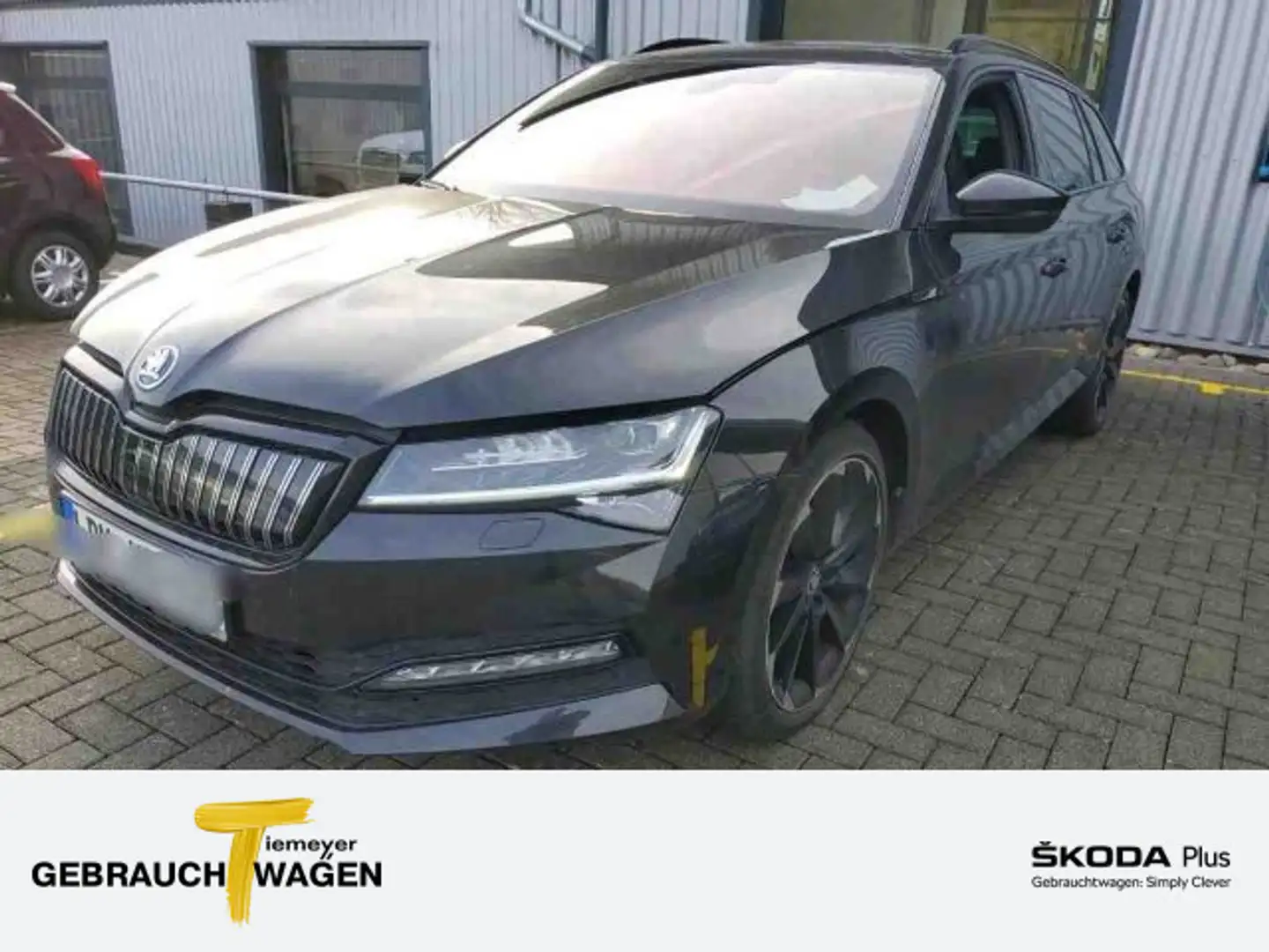 Skoda Superb Combi iV SPORTLINE LM19 AHK STANDHZ eSITZ Schwarz - 1