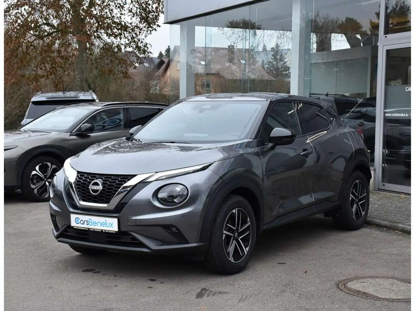 Nissan Juke 1.0 DIG-T N-Connecta DCT LANE GPS CAM NEUF Grijs - 2