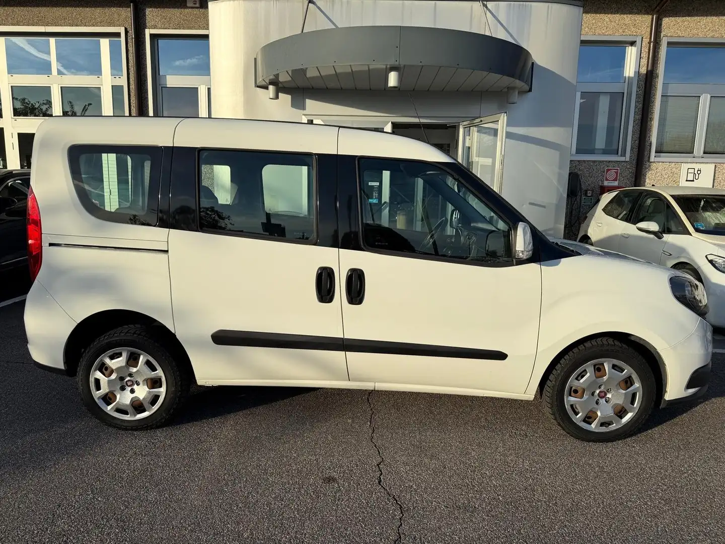 Fiat Doblo Doblo 1.6 mjt 16v Autocarro 5 posti IVA ESCLUSA Bianco - 2