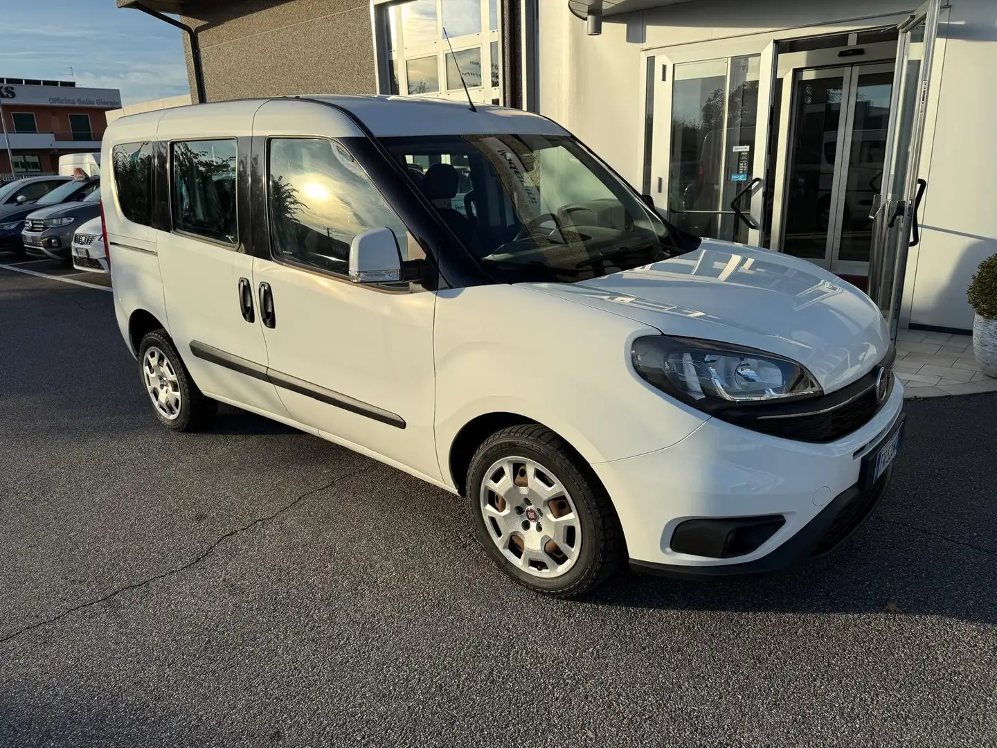 Fiat Doblo Doblo 1.6 mjt 16v Autocarro 5 posti IVA ESCLUSA Bianco - 1