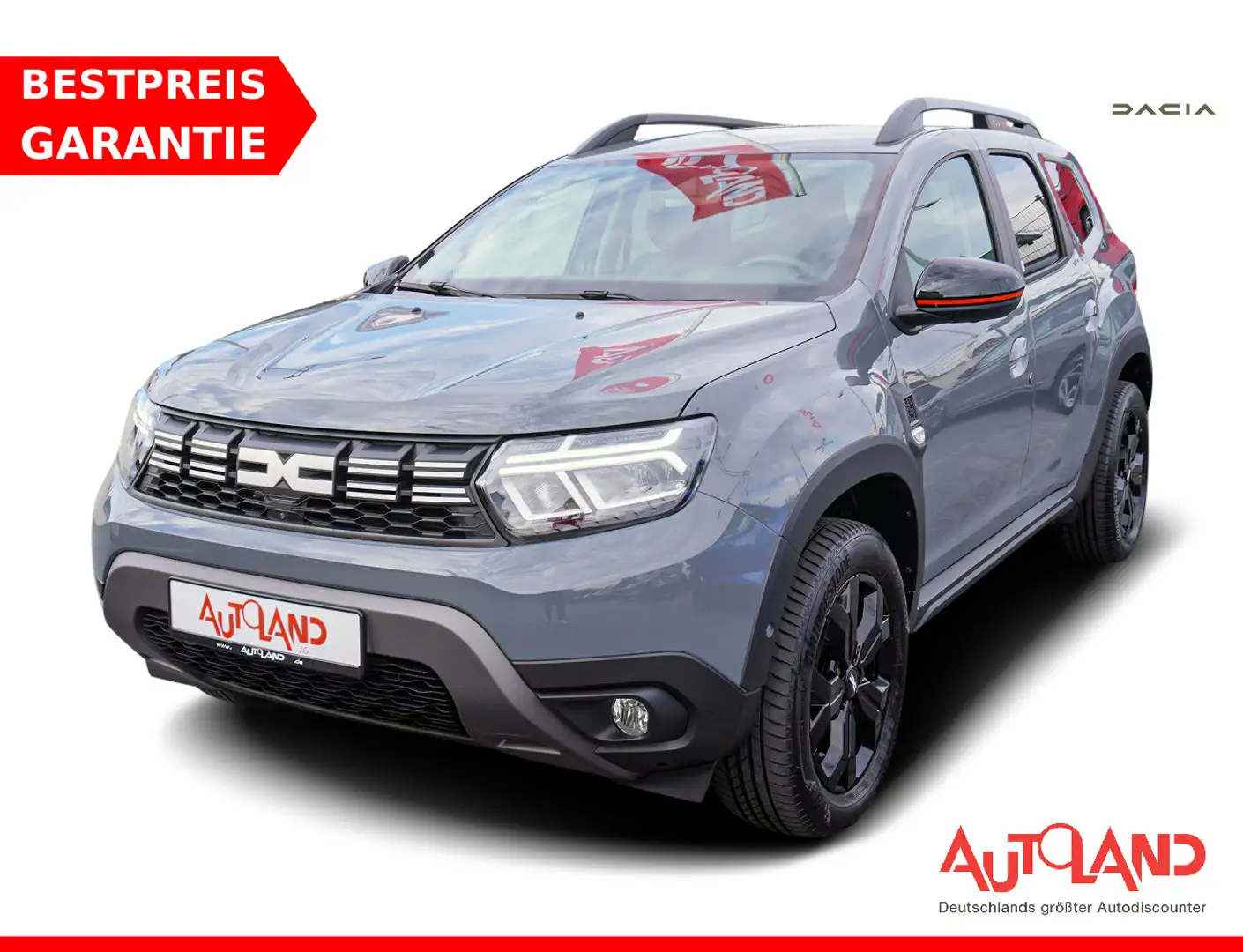 Dacia Duster 1.3 TCE Extreme EDC LED Navi 360° DAB AHK Gris - 1