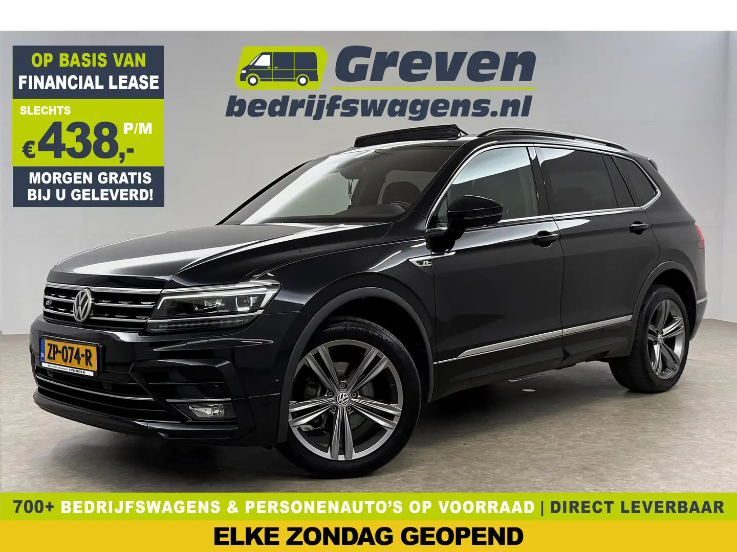 Volkswagen Tiguan Allspace 1.5 TSI 150PK R-Line 7P Pano LED Carplay Virtual C Zwart - 1