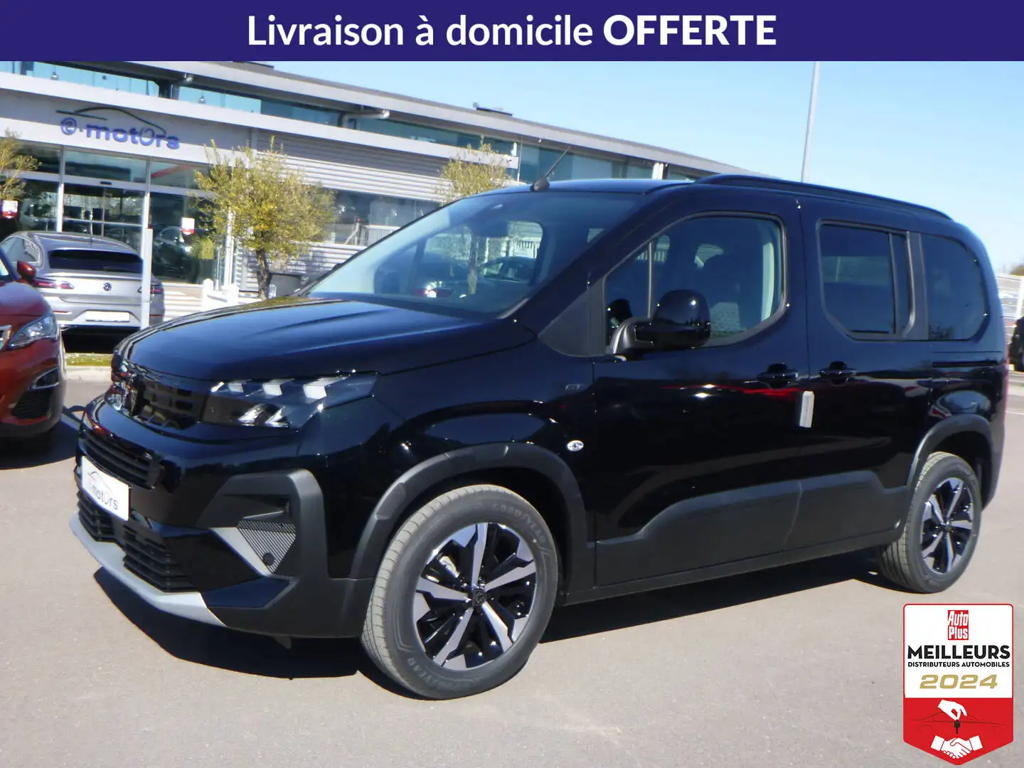Peugeot Rifter M BlueHDi 130 EAT8 GT 5PL Negru - 1