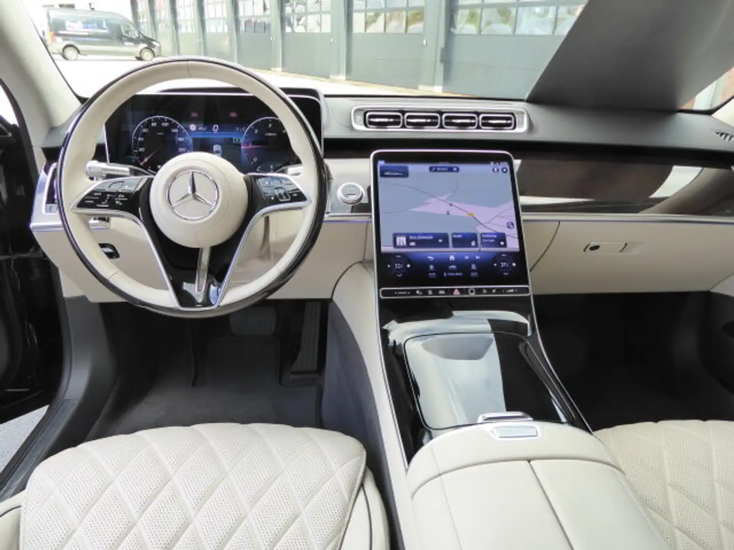 Mercedes-Benz S 400 S 400 d 4M AHK TV AIRMATIC 360° STANDH. HA-LENK. Blau - 2