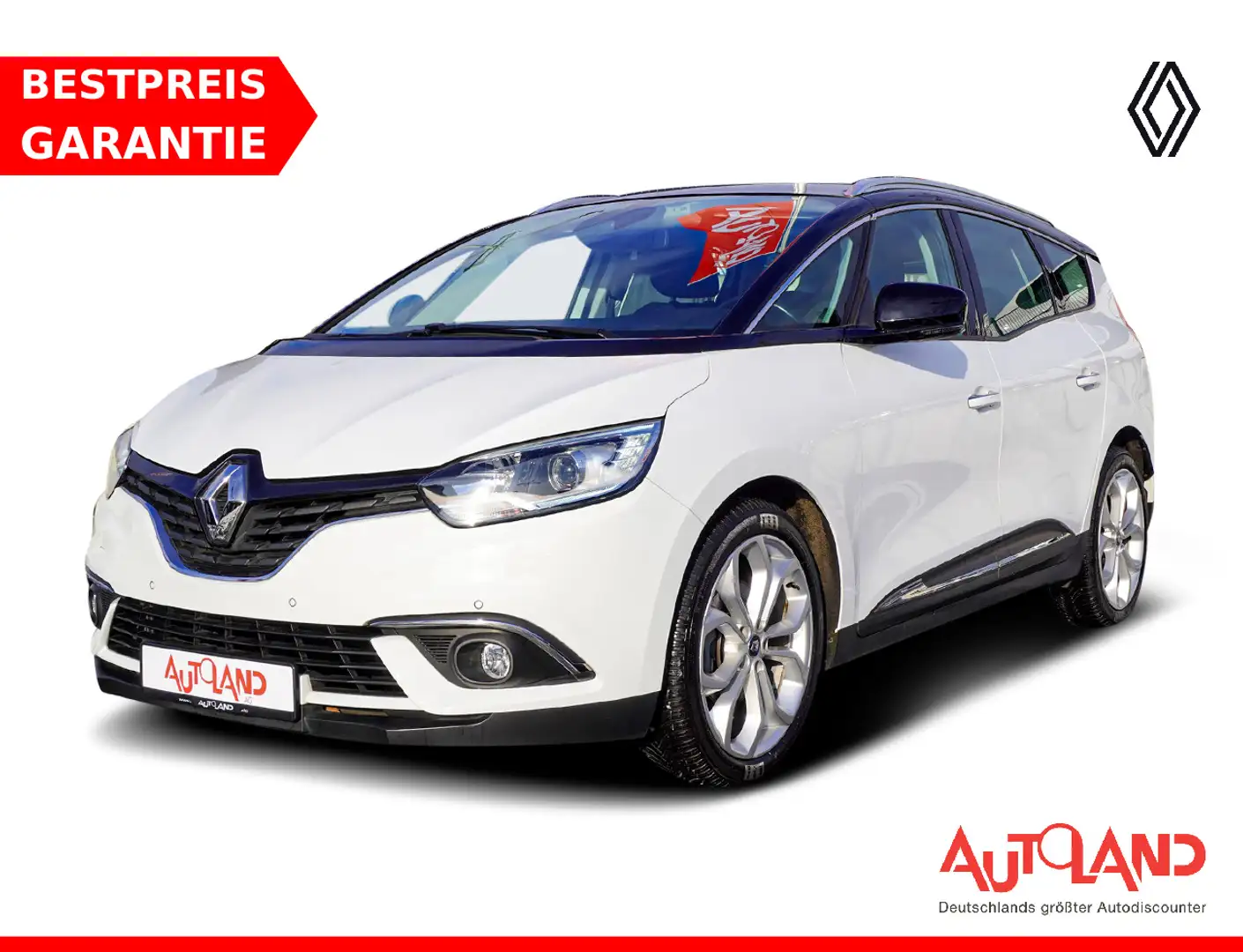 Renault Grand Scenic 1.2 TCE BOSE Edition Navi Tempomat Weiß - 1