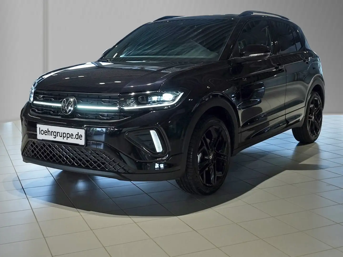 Volkswagen T-Cross 1.5 l TSI OPF DSG R-Line AHK NAVI KAMERA Nero - 2