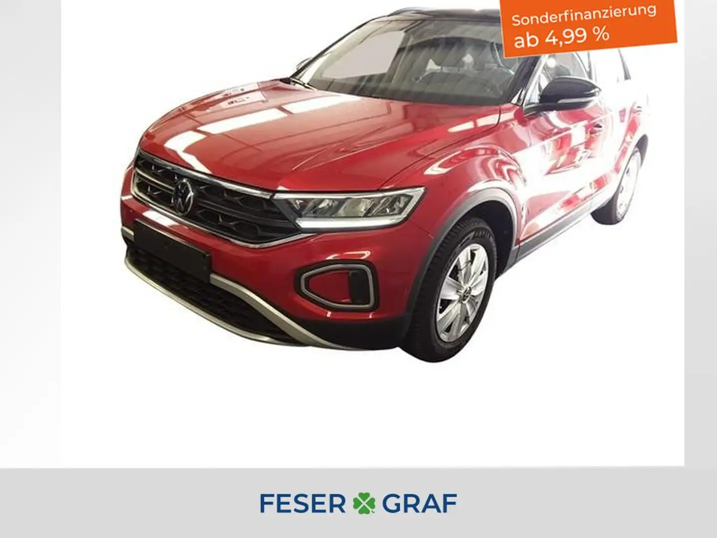 Volkswagen T-Roc 1.5 TSI MOVE Navi / VirtualCockpit / 5J Garantie Rot - 1