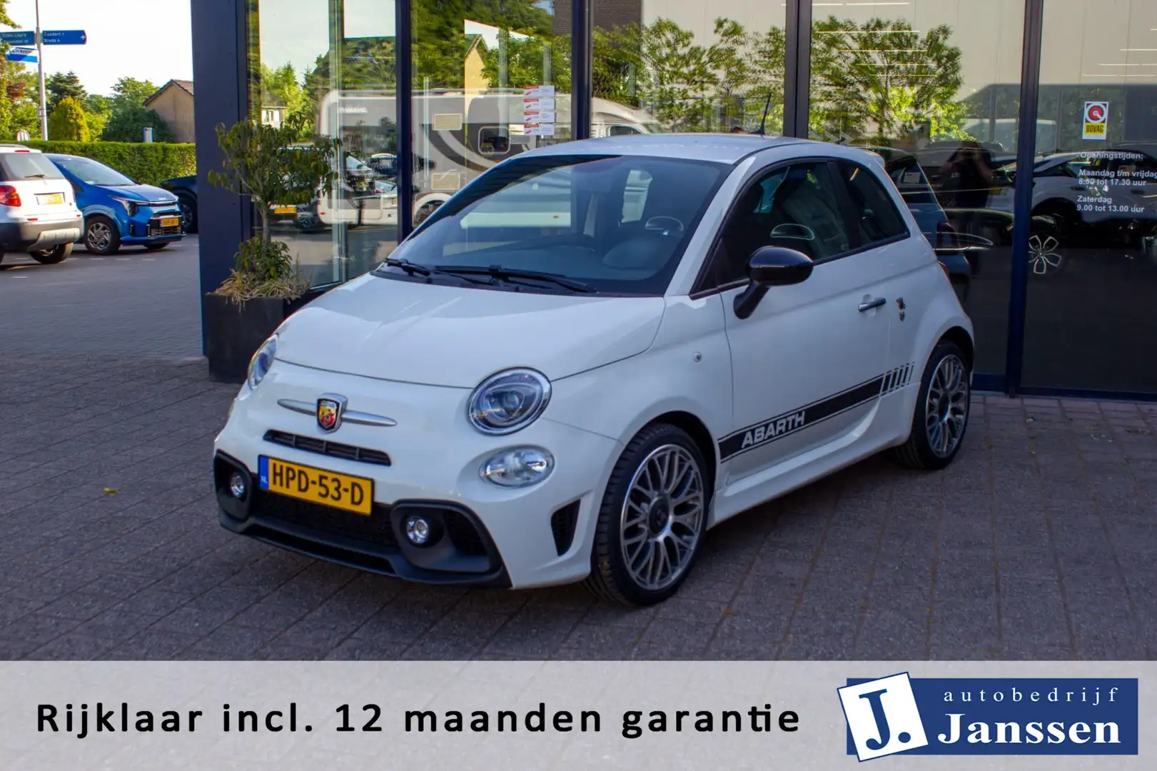 Fiat 500 Abarth 1.4 T-Jet 595 70th Anniversary | Prijs rijklaar in Blanco - 1