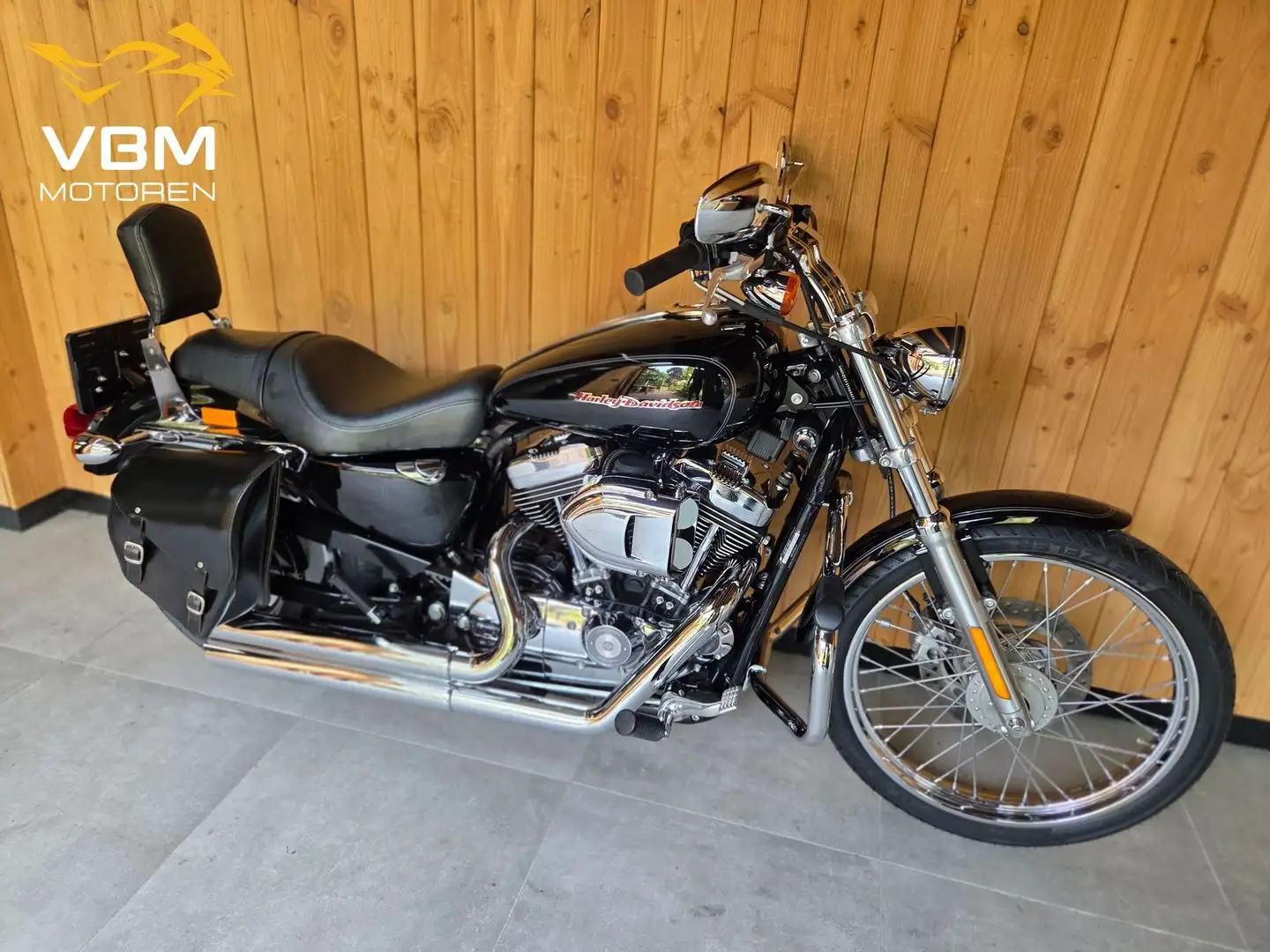 Harley-Davidson Sportster 1200 CUSTOM XL C Zwart - 2