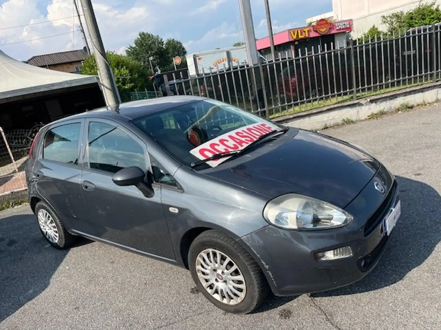 Fiat Punto Punto 3p 1.2 Street E6 - OK NEOPATENTATO Grigio - 2