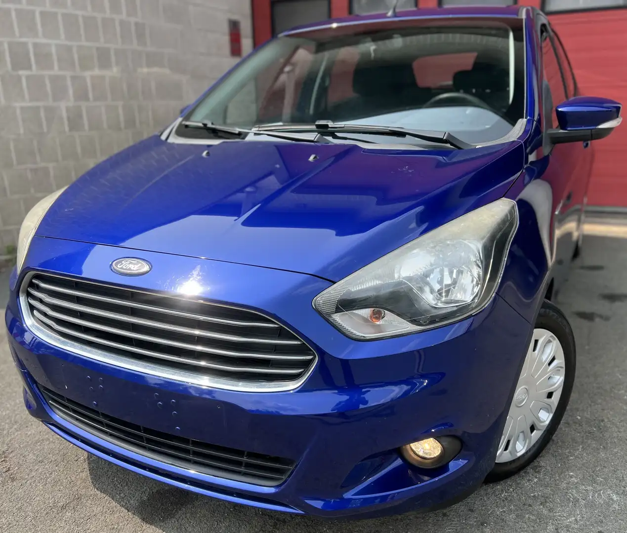 Ford Ka/Ka+ Ka+ 1.2i Essential + CLIM + CAR-PASS Blauw - 1