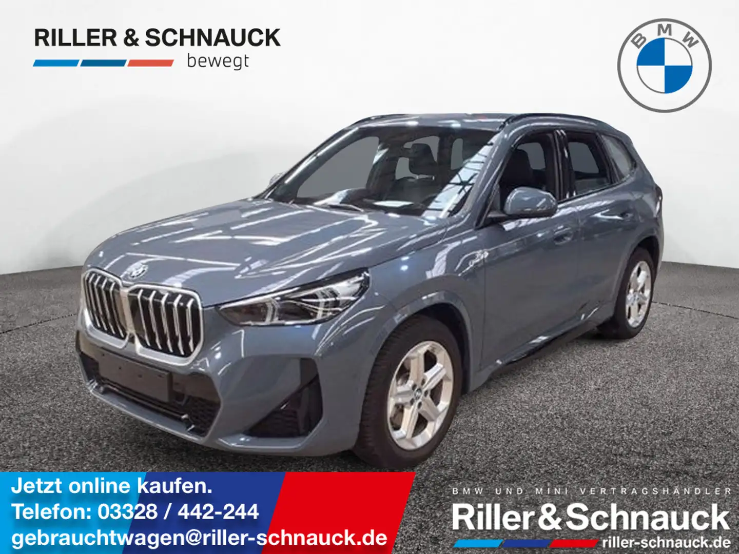 BMW X1 sDrive 20i M Sport 360°KAM+HUD+ACC+HK Grau - 1