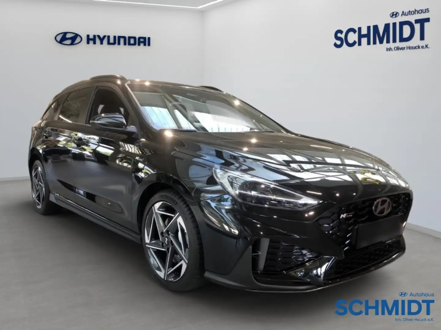 Hyundai i30 Kombi N Line 48v 1.5 Sportpaket Navi LED Leder Mem Schwarz - 2