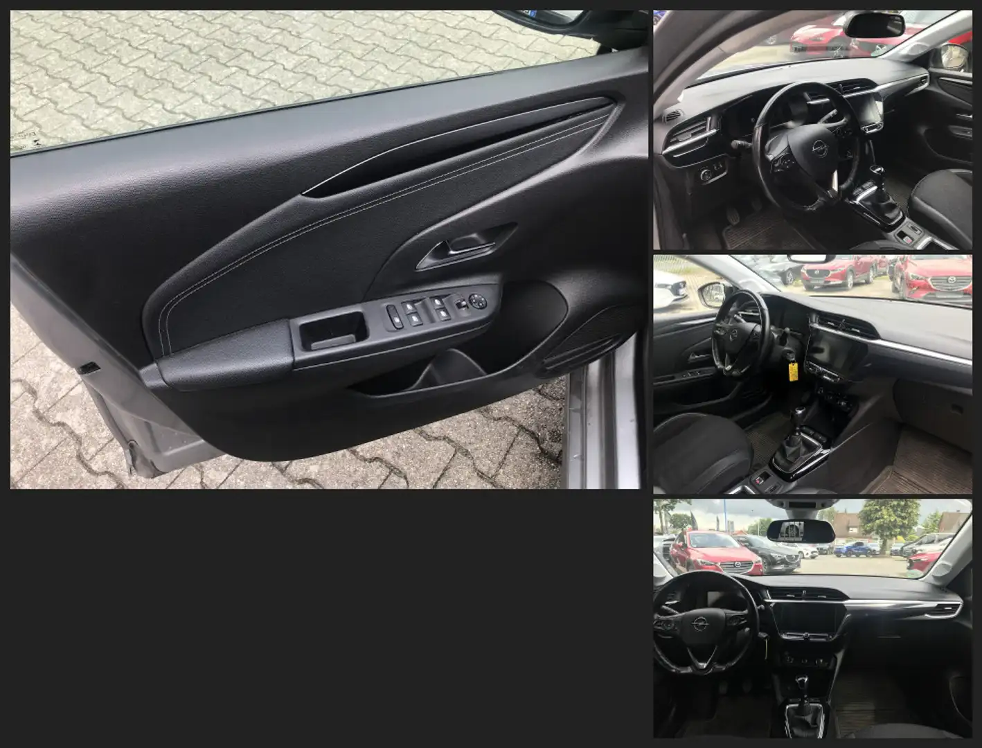 Opel Corsa F 1.2 Turbo Elegance, LED, ALU-F., PDC v+h, Gris - 2