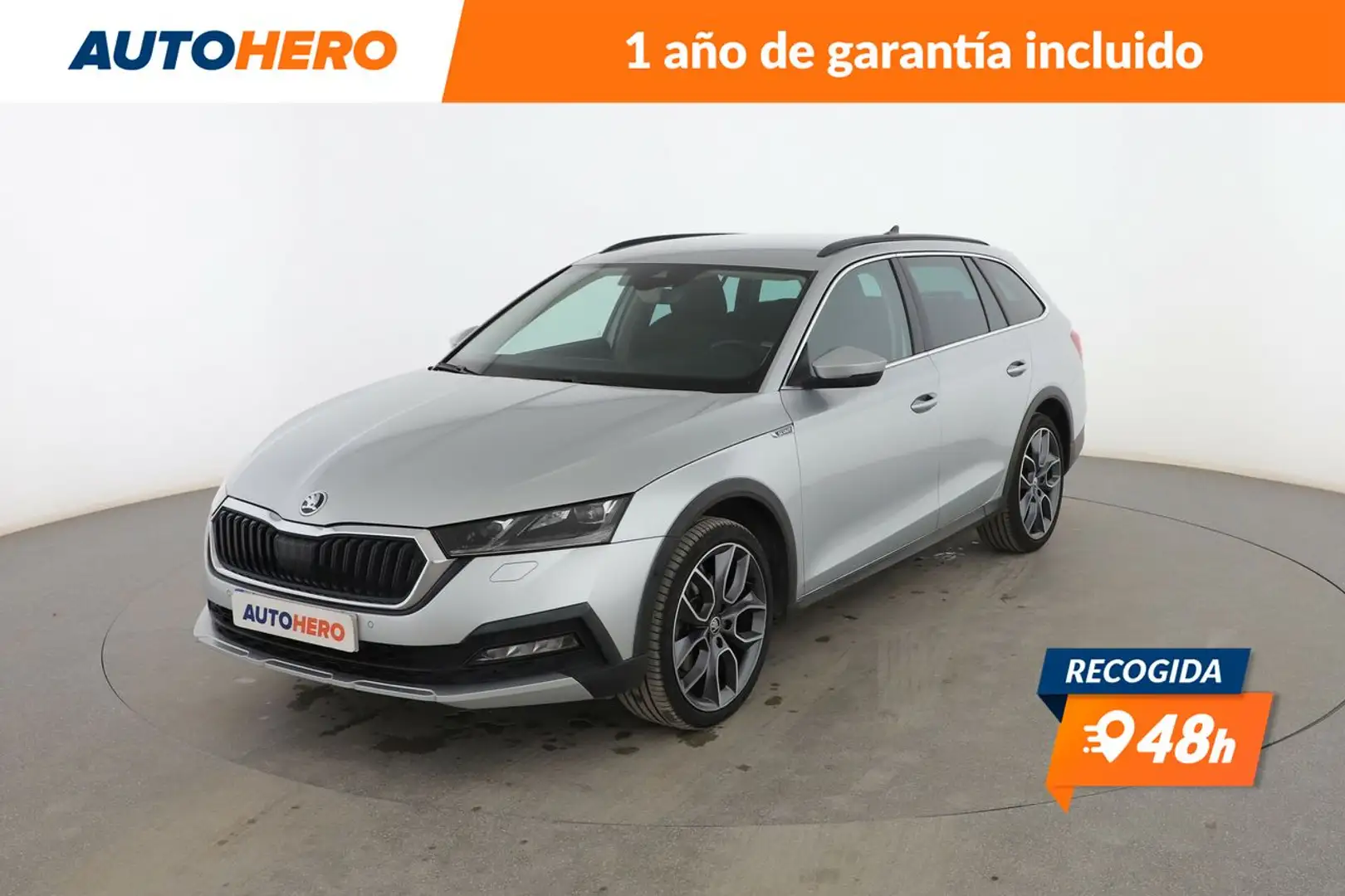 Skoda Octavia 2.0 TDI Scout 4x4 Plateado - 1