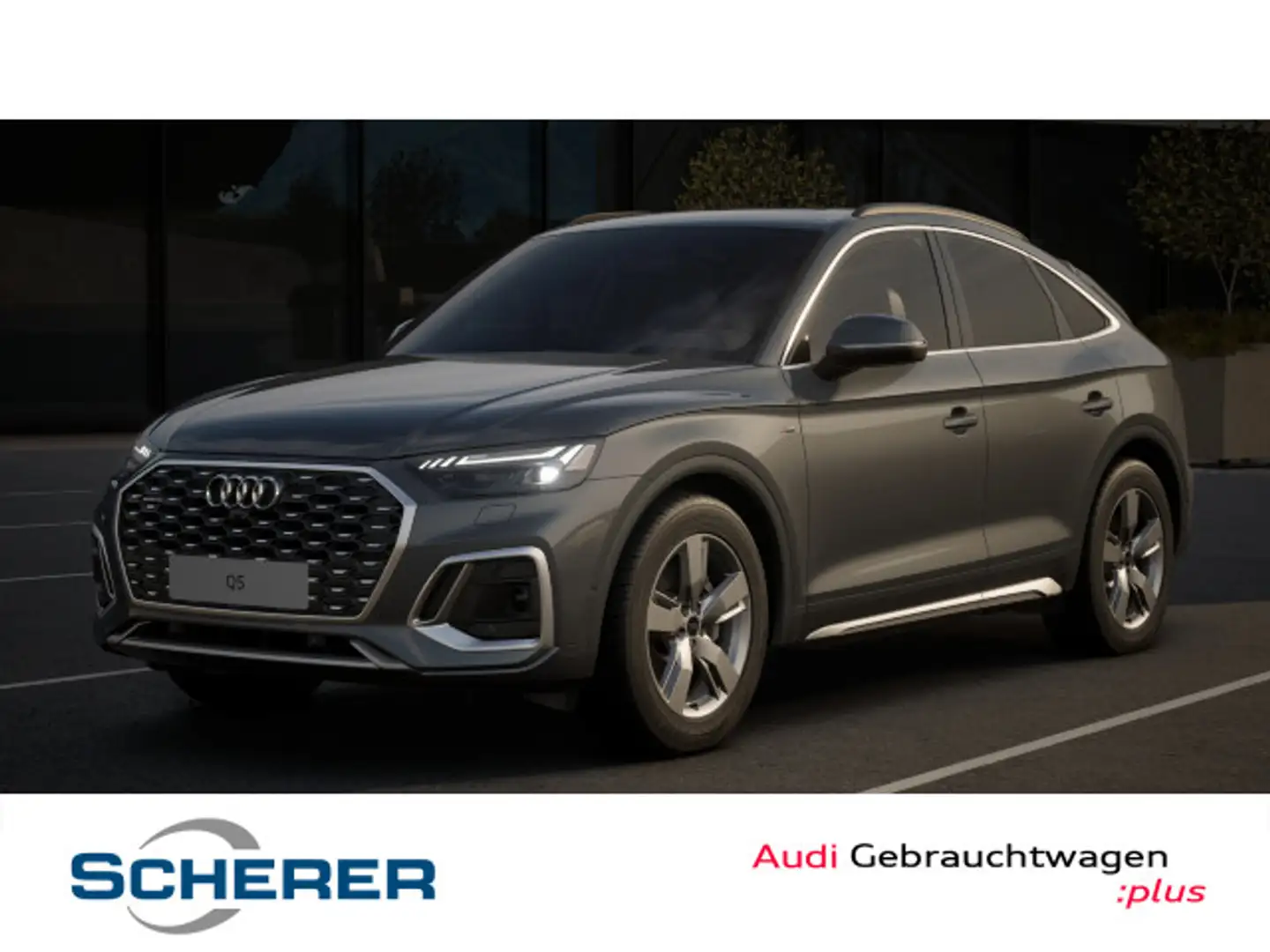 Audi Q5 40 TDI quattro S line S tronic PANO Grey - 1