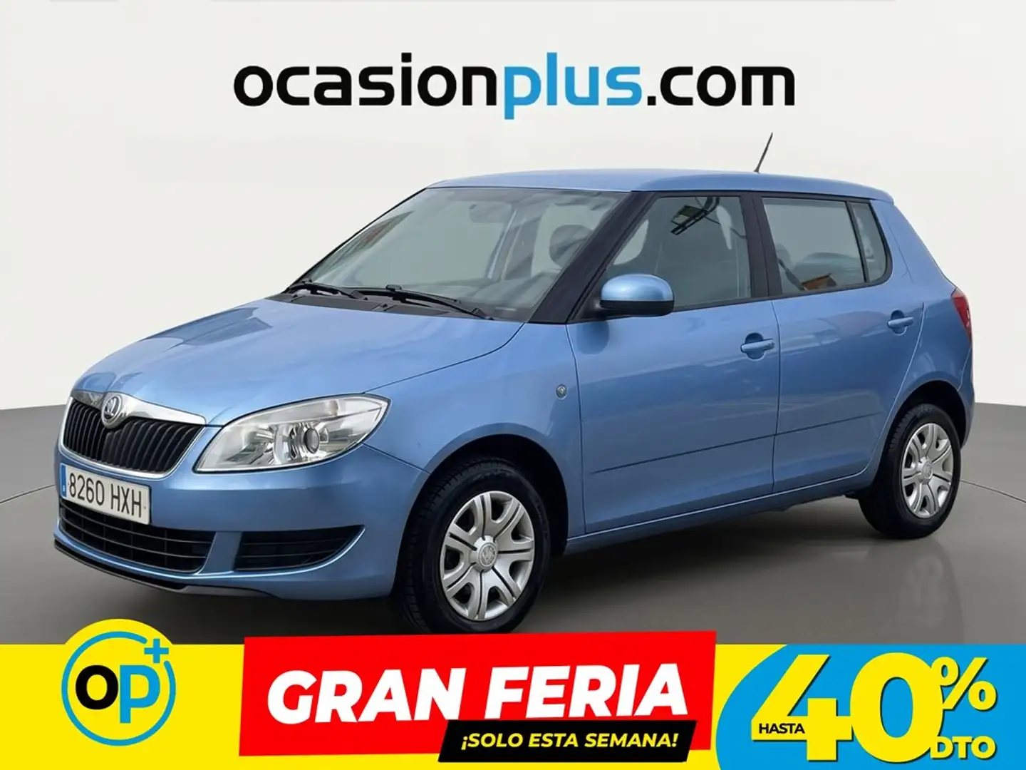 Skoda Fabia 1.2 Ambition 60 Azul - 1