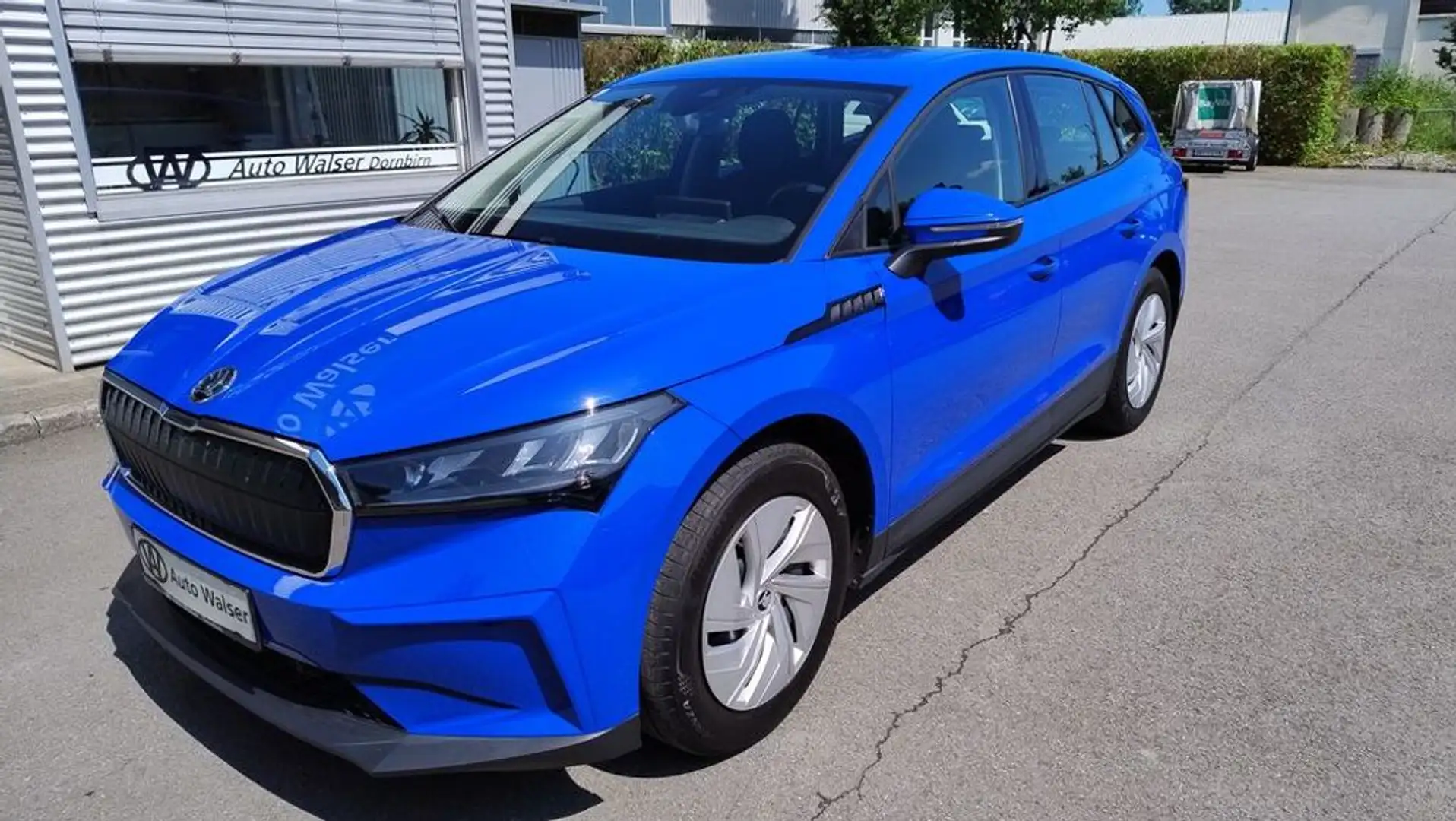 Skoda Enyaq iV 50 AT Loft Blauw - 1