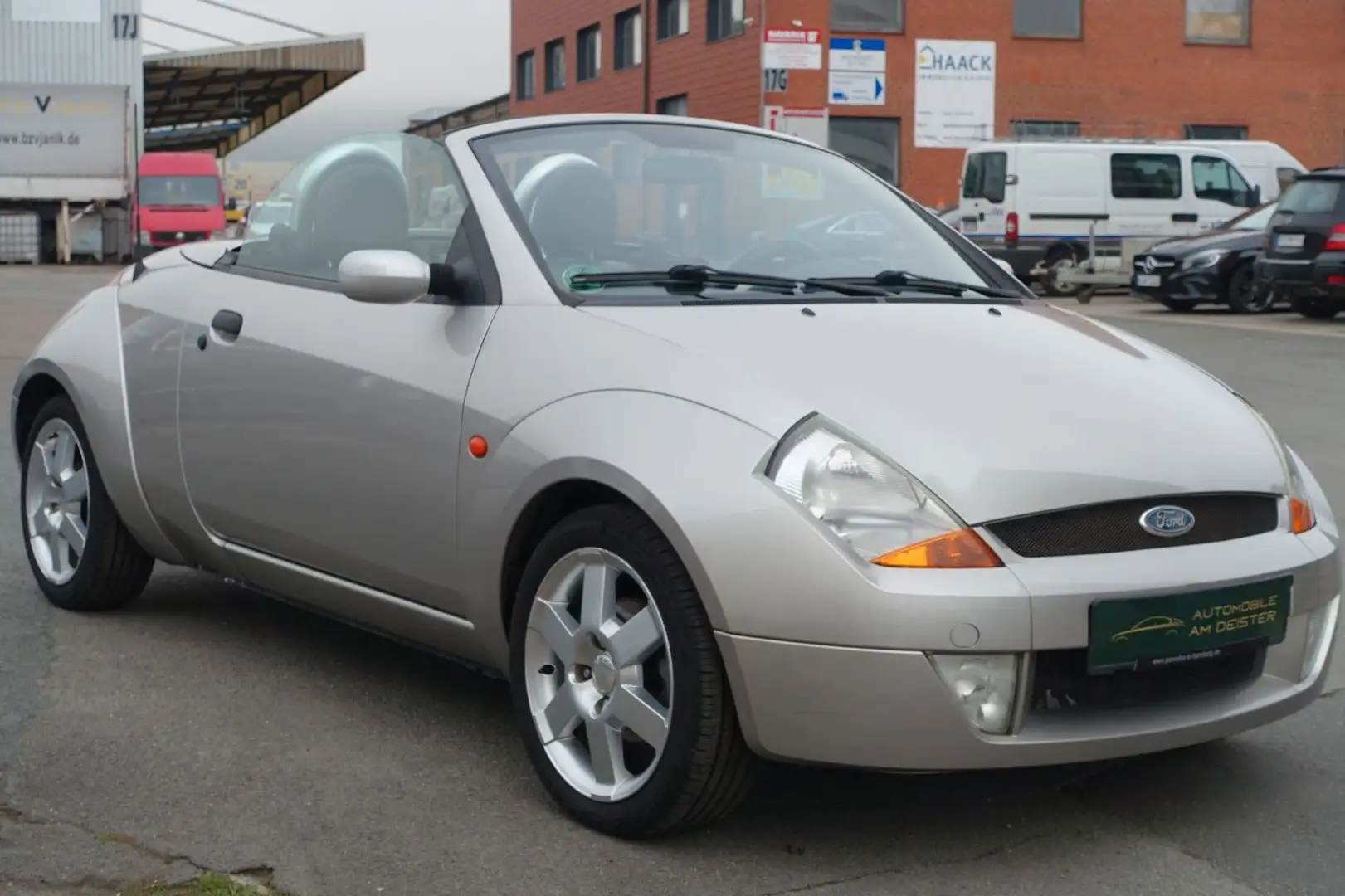 Ford Streetka Elegance Roadster 1.6*LEDER*KLIMA*TÜV N Argintiu - 1