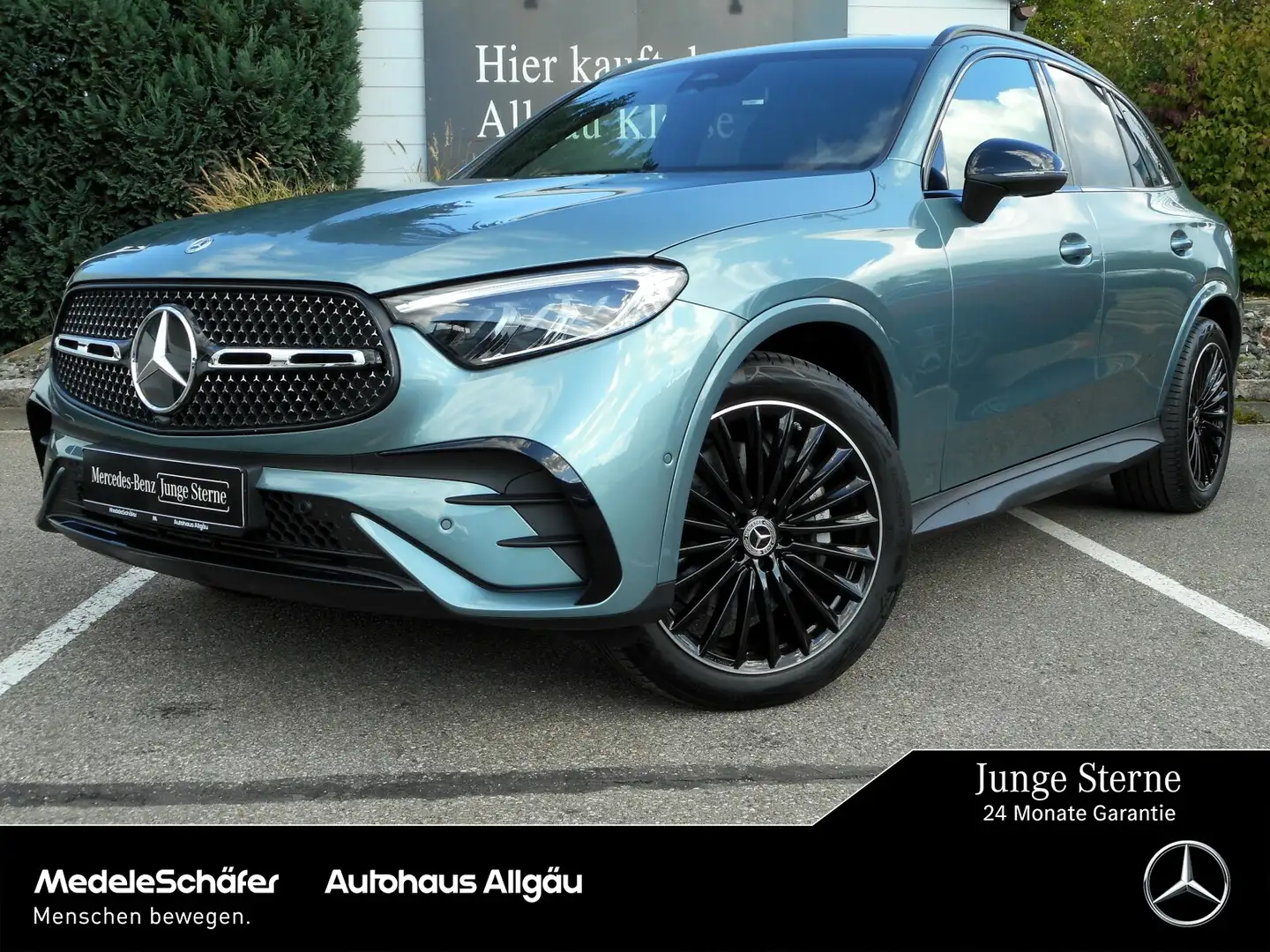 Mercedes-Benz GLC 220 GLC 220 d 4M AMG Night 20'' Dist AHK Sound Kam LED Silber - 1