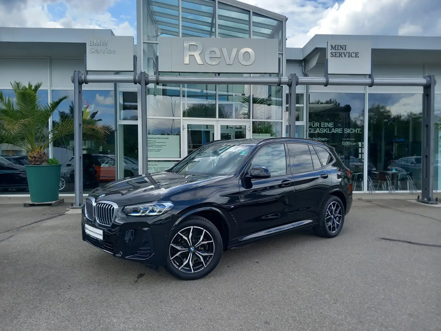 BMW X3 xDrive20d Aut MSport AHK Leder Panorama Laser HUD Noir - 1