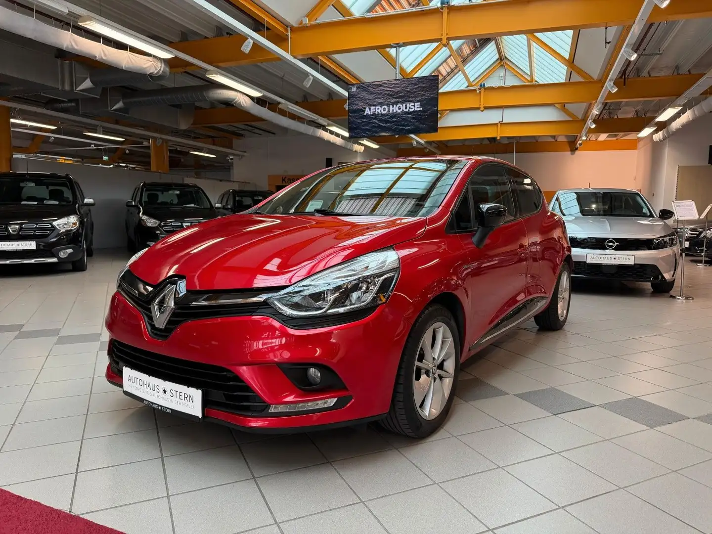 Renault Clio IV Intens|SHZ|PDC|Navi|GRA|Klimaautomatik Roşu - 2