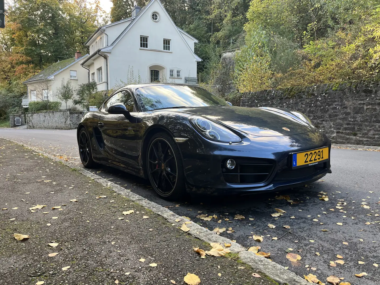 Porsche Cayman Cayman S - PDK - Service - Seat Ventilation - 6cyl Bleu - 2