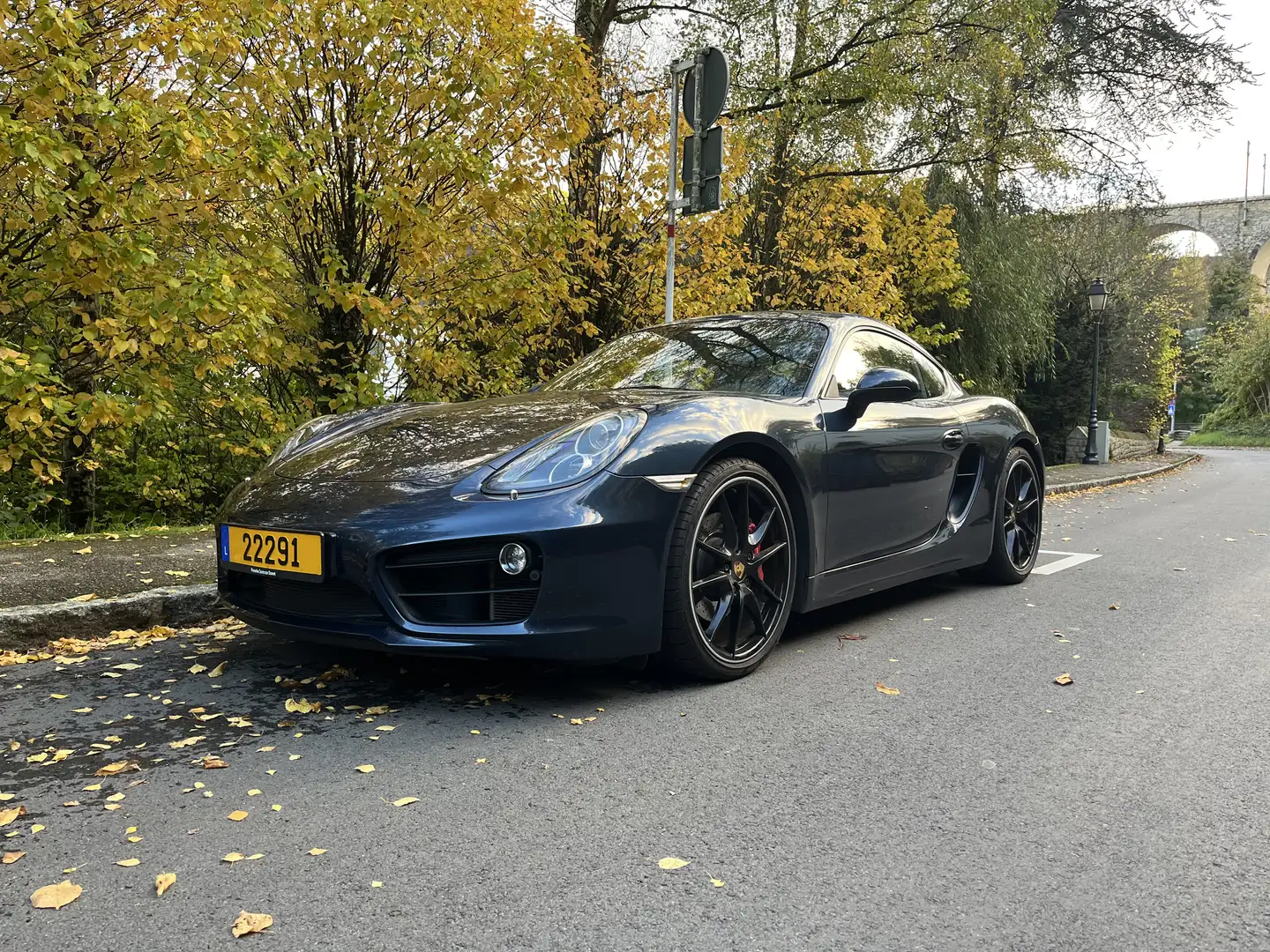 Porsche Cayman Cayman S - PDK - Service - Seat Ventilation - 6cyl Bleu - 1