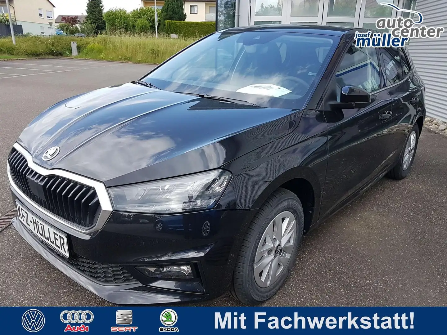 Skoda Fabia LED" PDC h." Digi" Climatronic 2-Zonen"... Negro - 1