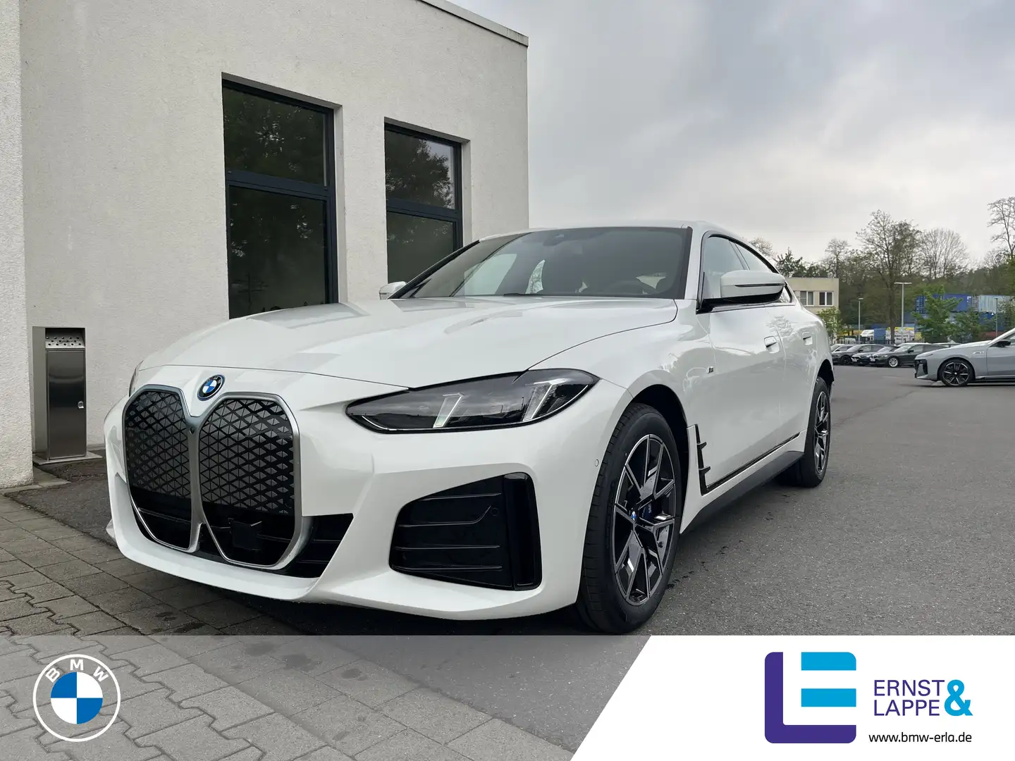 BMW i4 eDrive40 Gran Coupé M Sport || 360° Head-Up ACC Weiß - 1