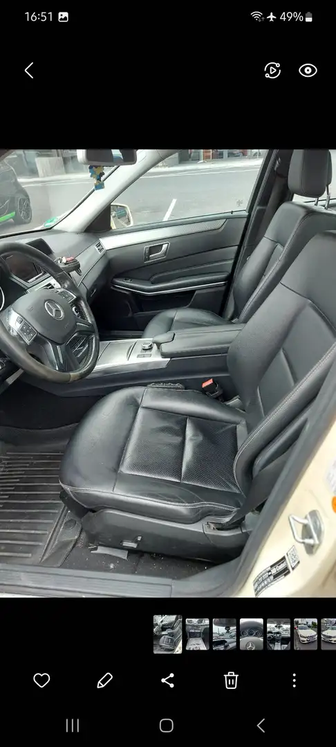 Mercedes-Benz E 200 BlueTEC 7G-TRONIC Béžová - 2