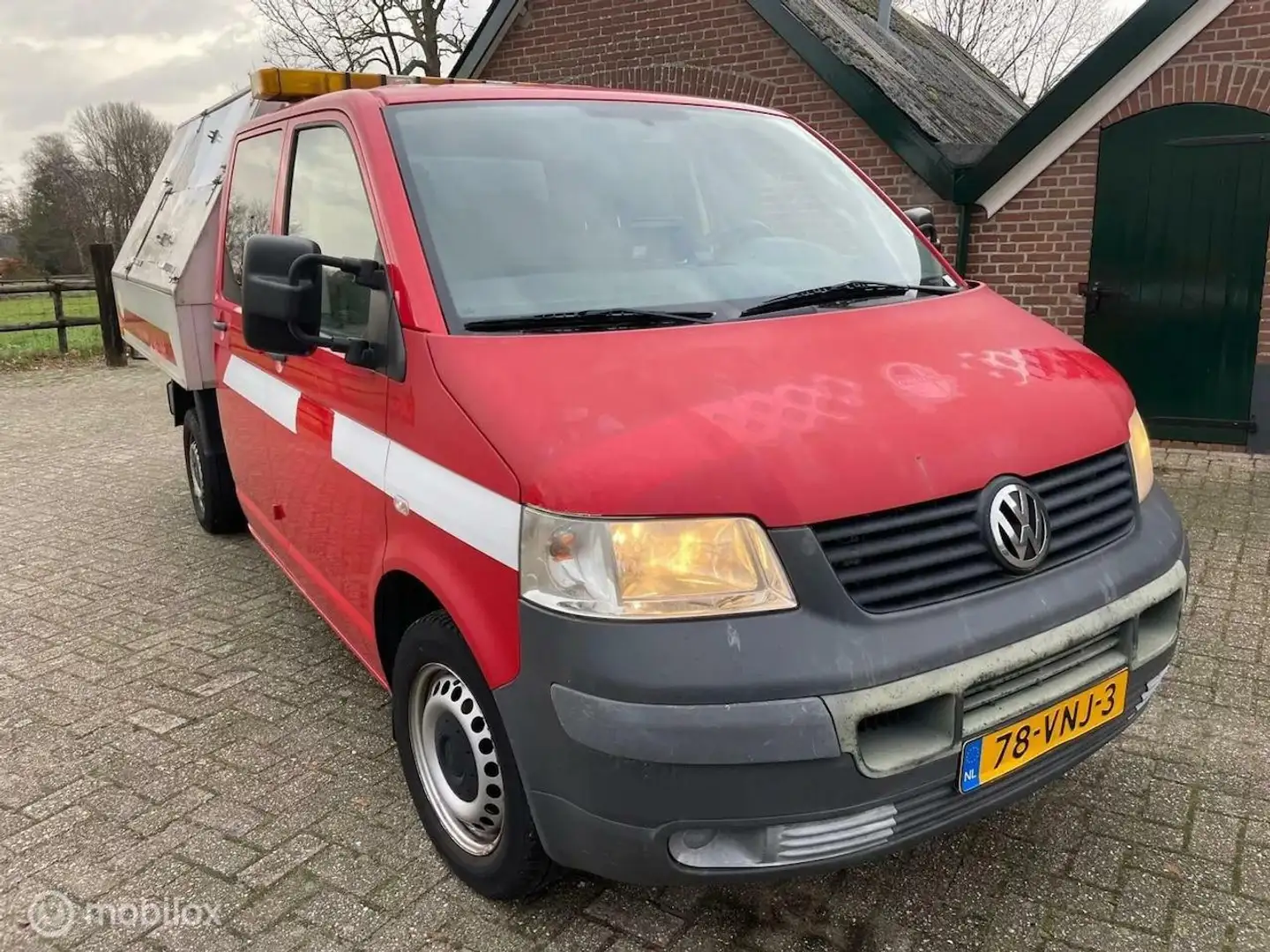 Volkswagen T5 Transporter 2.0 340 DC BENZINE GOED WERKEND UNIEK Roşu - 2