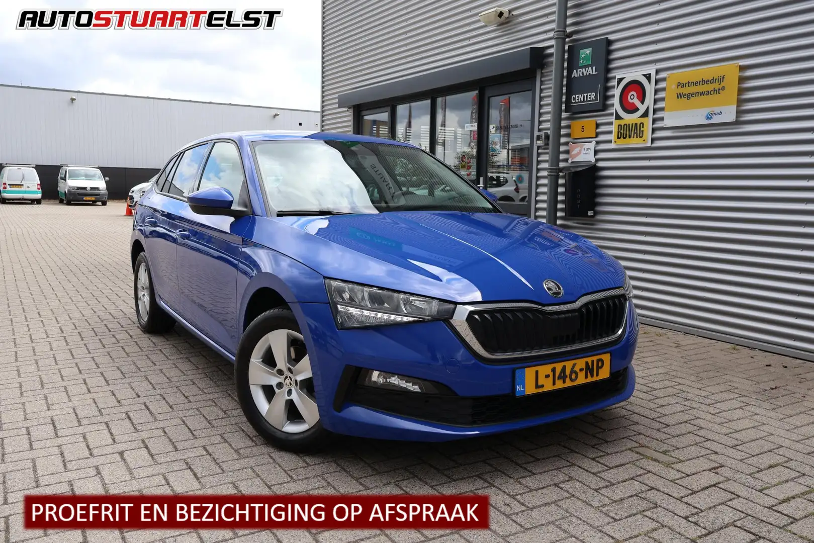 Skoda Scala 1.0 TSI Ambition Carplay | Bots | Virtueel Dash | Blauw - 1