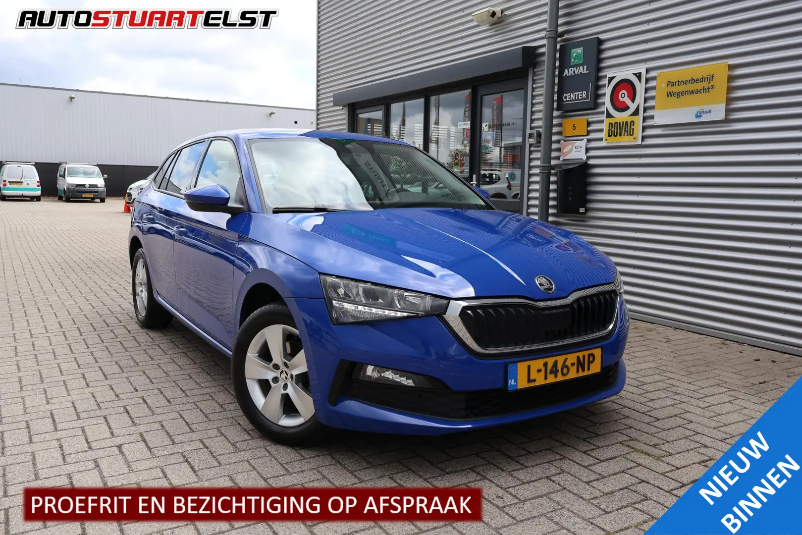 Skoda Scala 1.0 TSI Ambition Carplay | Bots | Virtueel Dash | Blauw - 1