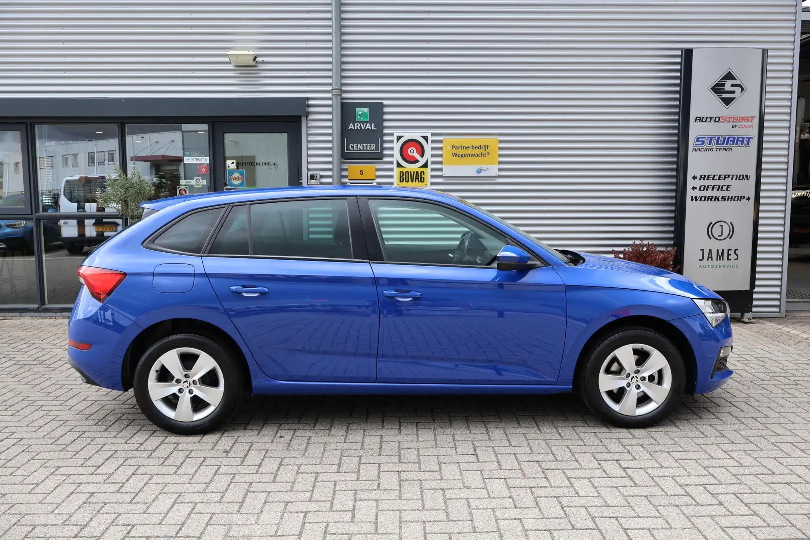 Skoda Scala 1.0 TSI Ambition Carplay | Bots | Virtueel Dash | Blauw - 2