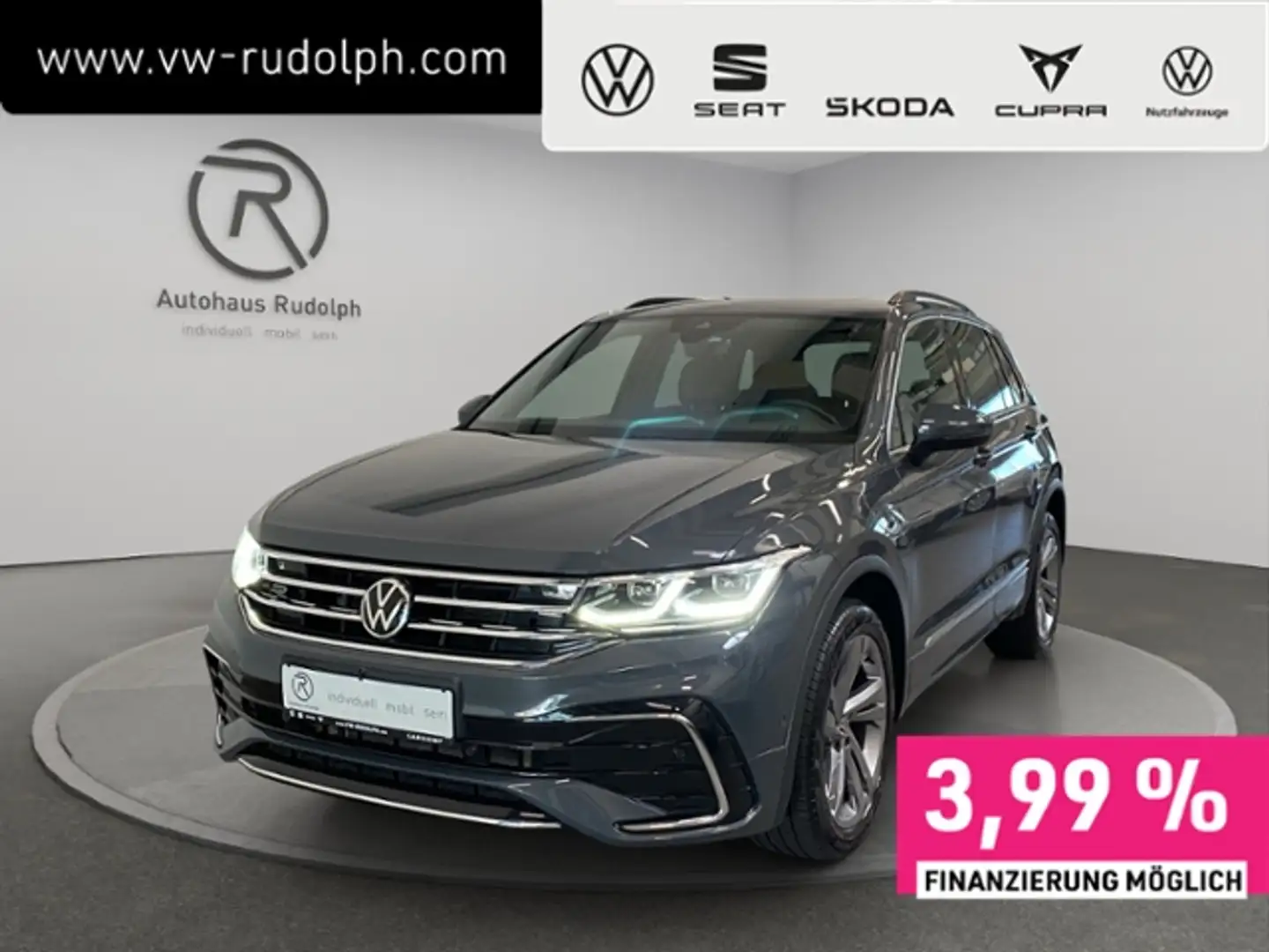 Volkswagen Tiguan 1.4 eHybrid DSG R-Line /Navi STHZ RFK AHK Grau - 1