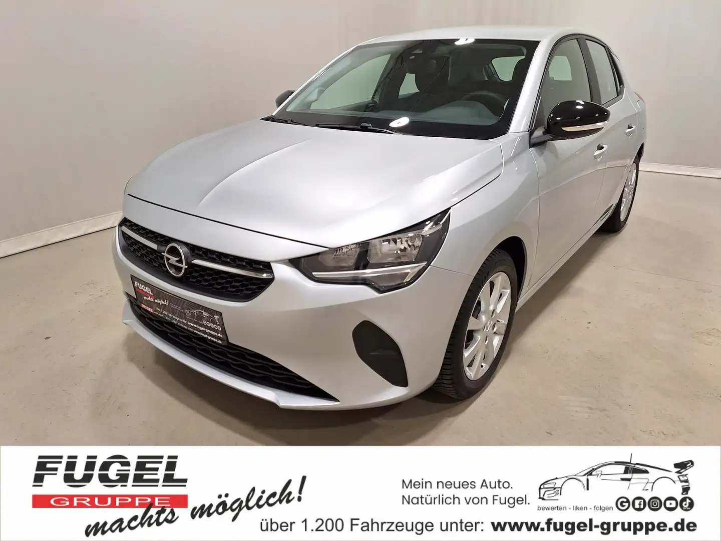 Opel Corsa 1.2 Edition Navi|SHZ|Temp. Silber - 1