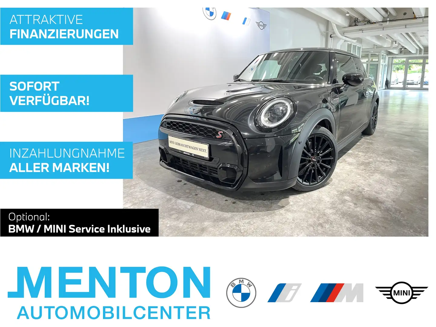 MINI Cooper S ad.LED/Harman/Navi/Parkassistent Schwarz - 1