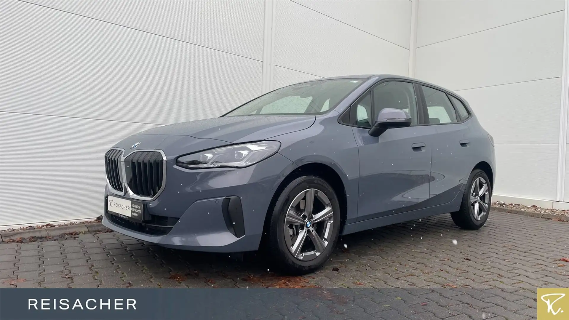 BMW 218 d A Active Tourer AHK,Autom Grau - 1